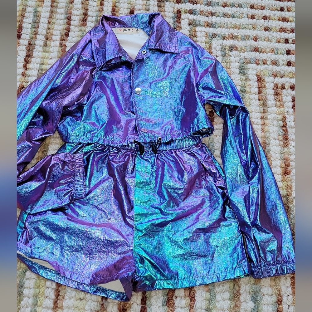 Iridescent Purple Jacket